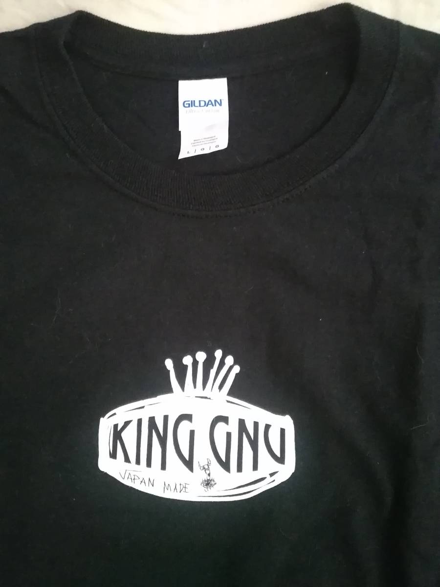 king gnu キングヌー ロングスリーブTシャツ 黒 L(Tシャツ)｜売買され