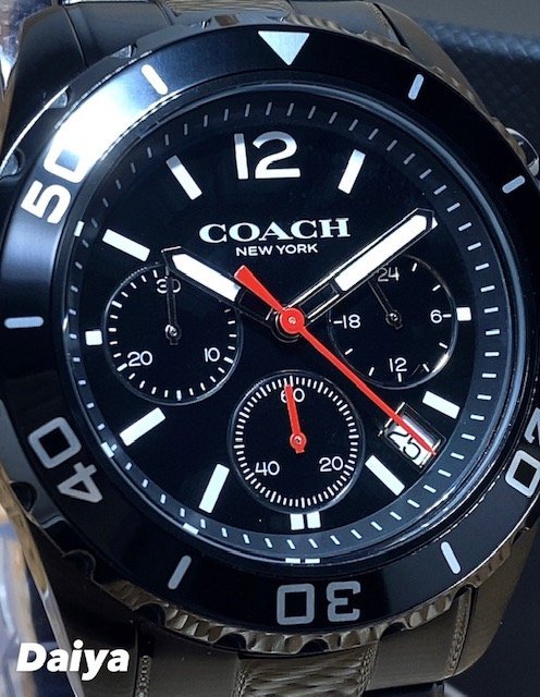 新品 COACH コーチ 正規品 腕時計 KENT ケント メンズ クオーツ