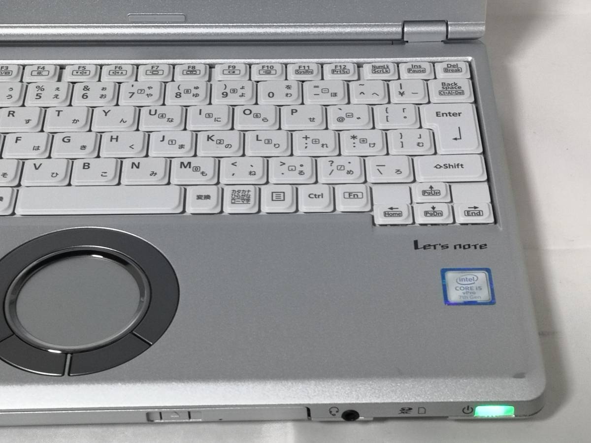 Let's CF-SZ6 Panasonic i5 note : Core 第7世代 レッツノート