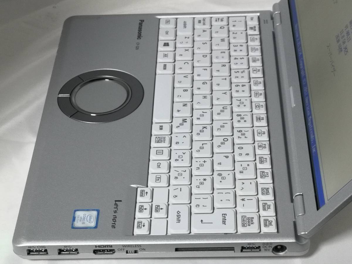 Let's CF-SZ6 Panasonic i5 note : Core 第7世代 レッツノート