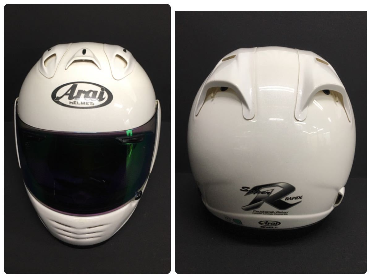 ◇【Arai アライ フルフェイス ヘルメット】Super RAPIDE R スーパー 