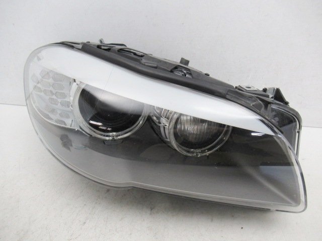 即決有】 BMW 5シリーズ F10 前期 純正 右 ヘッドライト HID 1ZS 010