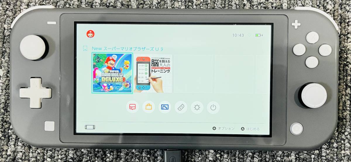 ●　Nintendo　任天堂　Switch lite　スウィッチ ライト　グレー　ケース付き　脳トレ　マリオ　おまとめ Nintendo Switch Lite ターコイズ スイッチライト ゲオ公式通販サイト&frasl;ゲオオンラインストア中古・箱説あり・付属品