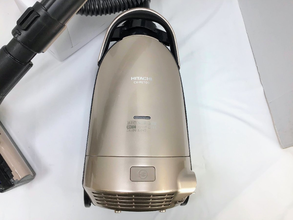 大人気 HITACHI 日立 日本製 掃除機 紙パック式 CV-PE700 日立