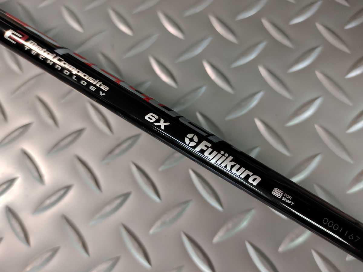 テーラーメイド1w用スリーブ付！FUJIKURA SPEEDER SLK 6Xフレックス 