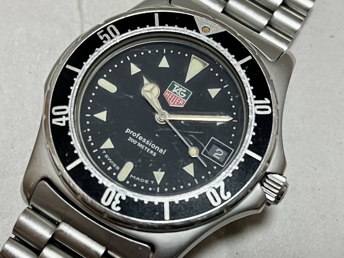 TAG Heuer 2000 プロフェッショナル200m防水ジャンク
