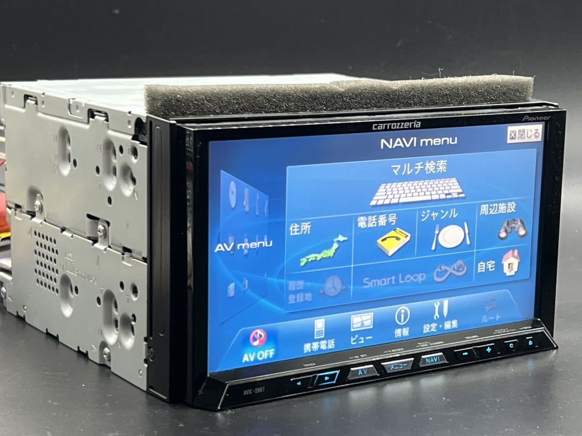 サイバーナビ AVIC-ZH0007 パイオニアのHDDナビ、カロッツェリア DVD
