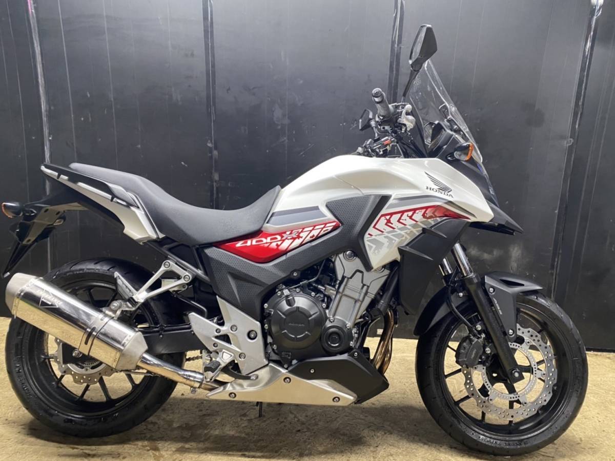 クロ様確認用 ホンダ 400X NC47 58486㎞ エンジン実働 H29年式 検査R6年7月まで 400