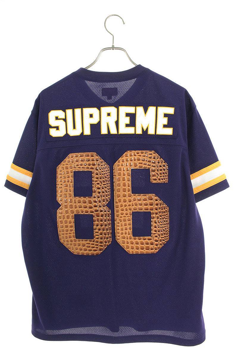 Supreme 22ss Faux Croc Football Jersey 22SS Faux Croc Football