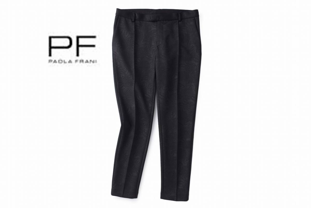 人気セール，豊富な PFパオラフラーニ3.5万 42size/13号 パンツ黒X006(パオラ フラーニ)｜売買されたオークション情報、yahooの商品情報をアーカイブ公開 - オークファン パオラ フラーニ