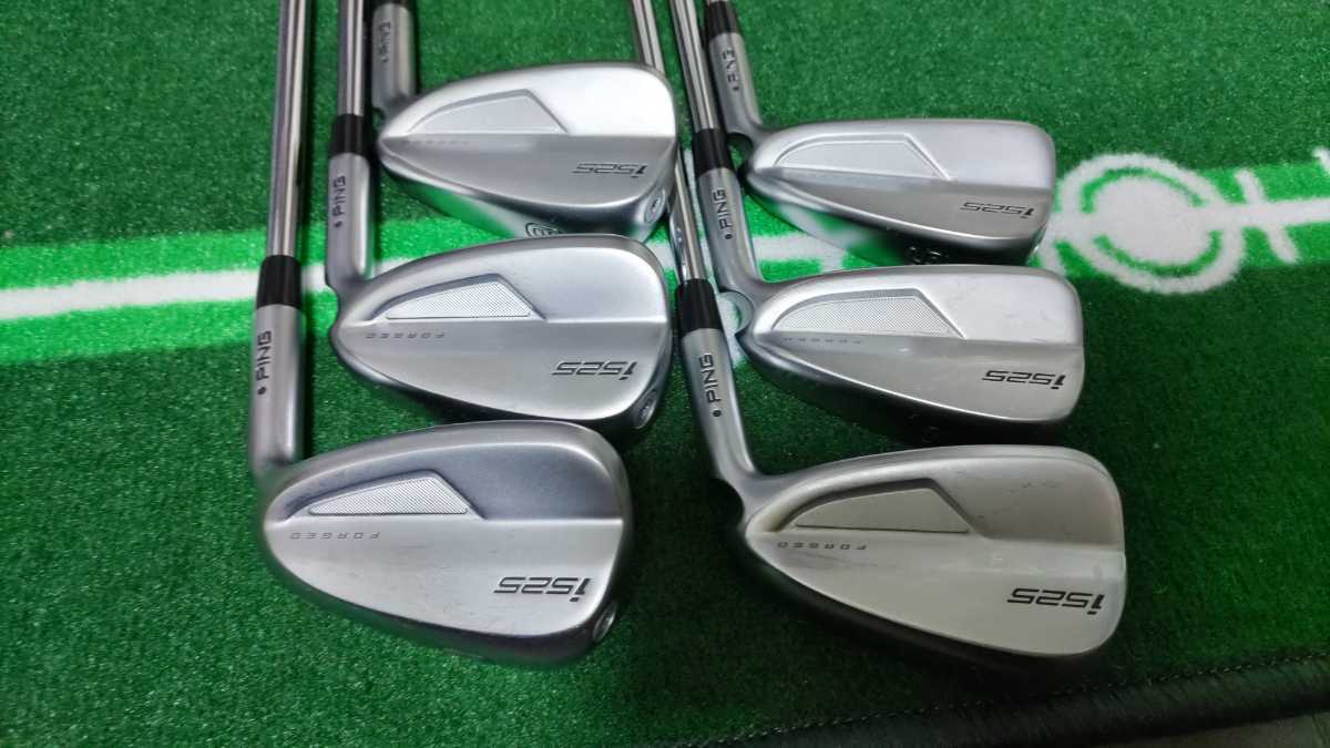 本物保証，HOT PING i525 アイアン 6-9 w u 6本 モーダス115 Sフレックス modus115S 黒ドット 使用2ヶ月(ピン)｜売買されたオークション情報、yahooの商品情報をアーカイブ公開 - オークファン 男性右きき用