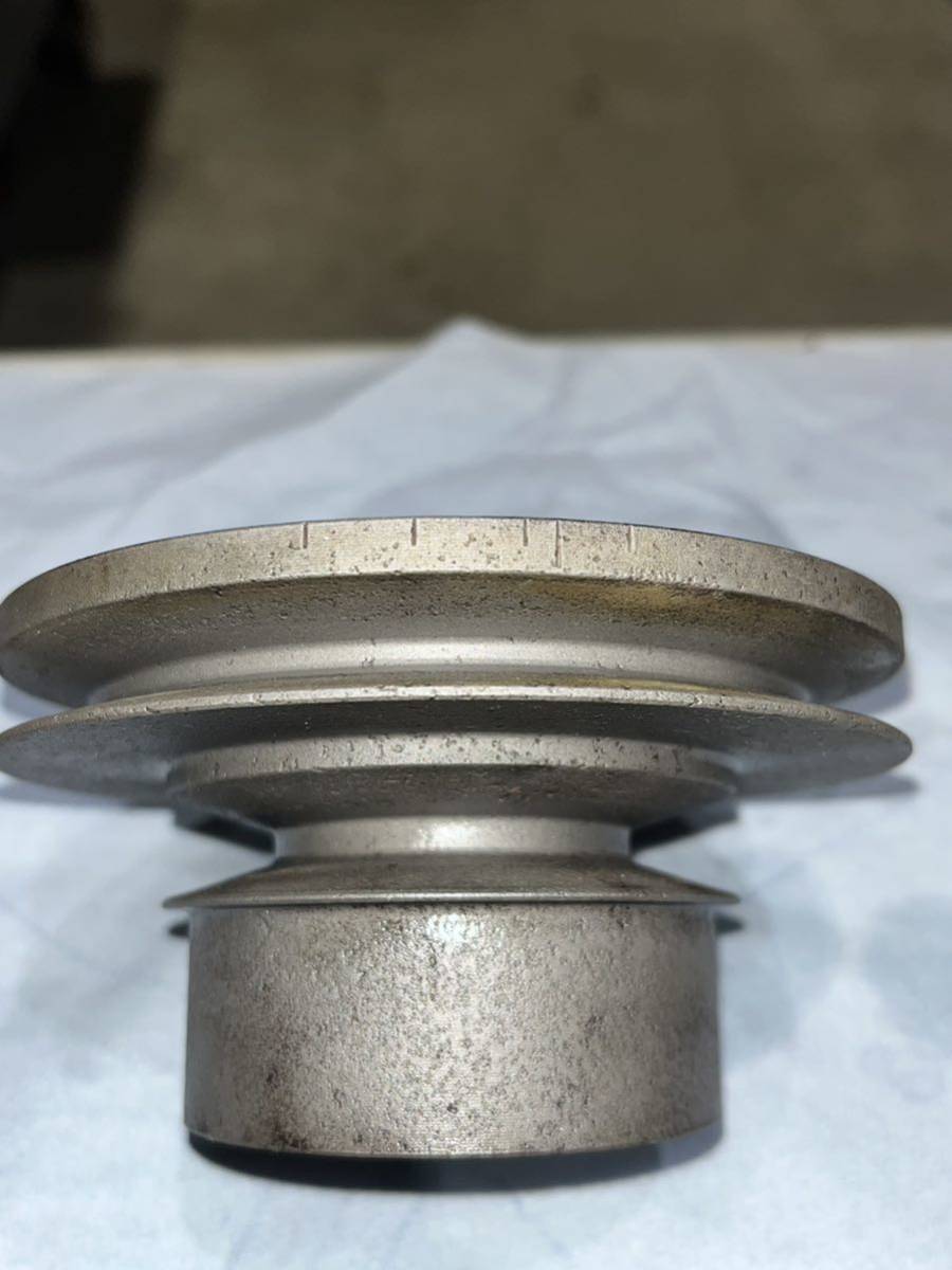 希少】ジムニー SJ30 LJ50 クランクプーリー クーラー用 ダブル 