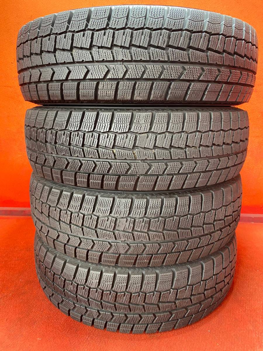 185/70/R14 DUNLOP WINTERMAXX WM02 製造年2019. 4本 80% バリ山 *315