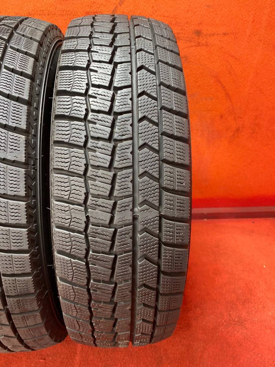 185/70/R14 DUNLOP WINTERMAXX WM02 製造年2019. 4本 80% バリ山 *315