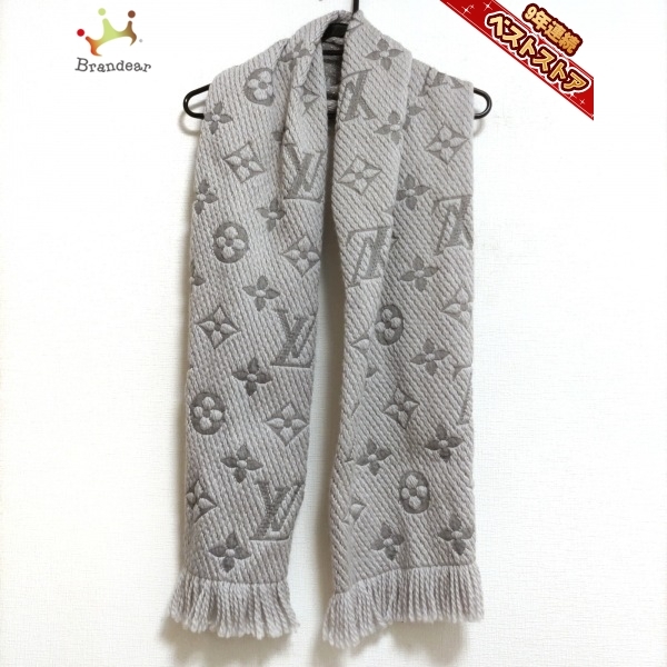 LOUIS VUITTON M74742 ルイヴィトン マフラー エシャルプ ロゴマニア