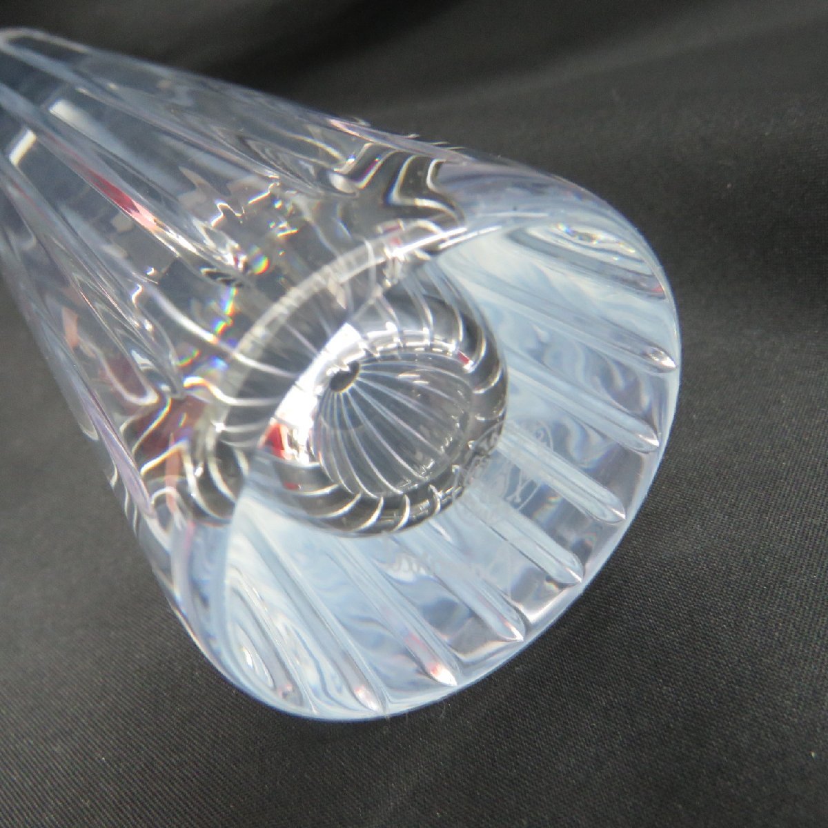 美品】Baccarat バカラ ハーモニー フラワーベース 花瓶 一輪挿し 箱
