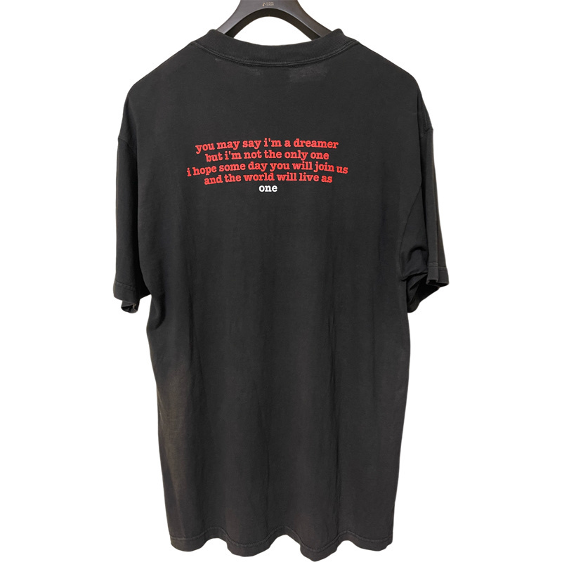 90s Vintage John Lennon NYC T-shirt ジョンレノン ビートルズ T