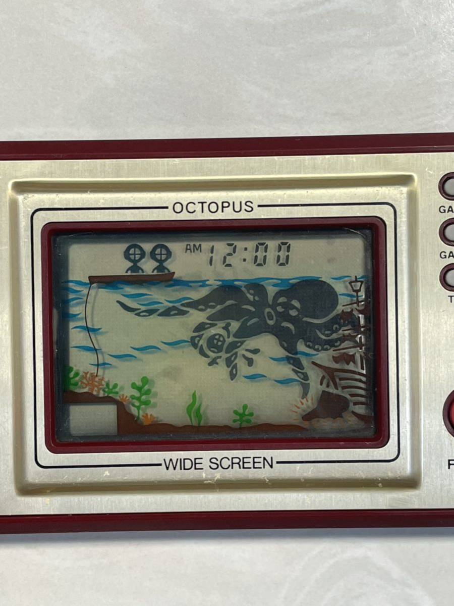 任天堂 ゲームウォッチ オクトパス GAME&WATCH Nintendo OCTOPUS