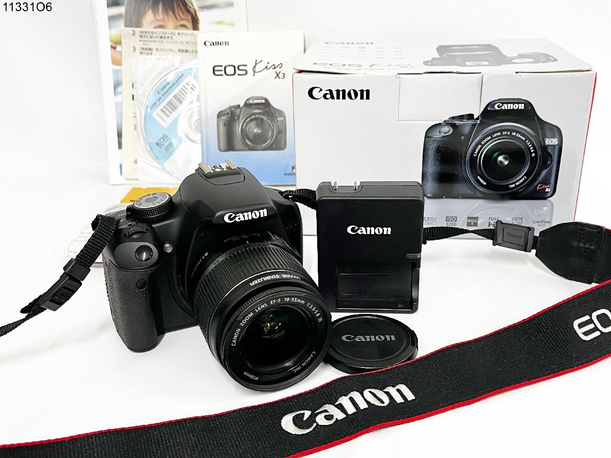Canon EOS Kiss Digital X3 (シャッター回数…3947) 【公式通販】