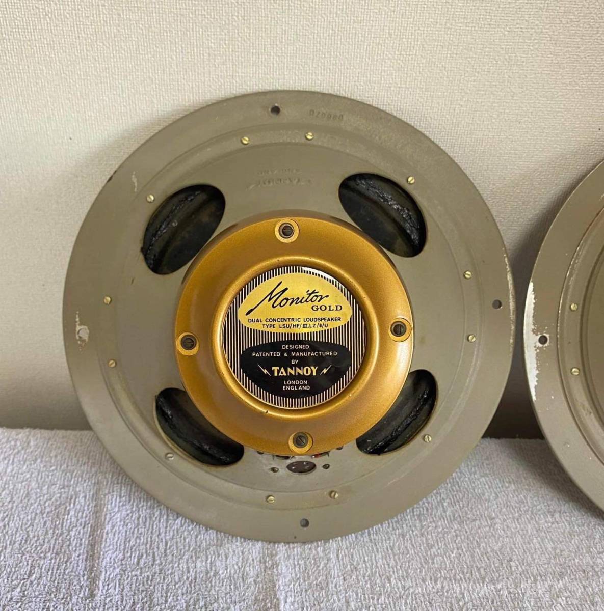 TANNOY タンノイ Monitor GOLD モニターゴールド LSU/HF/Ⅲ.LZ/8/U