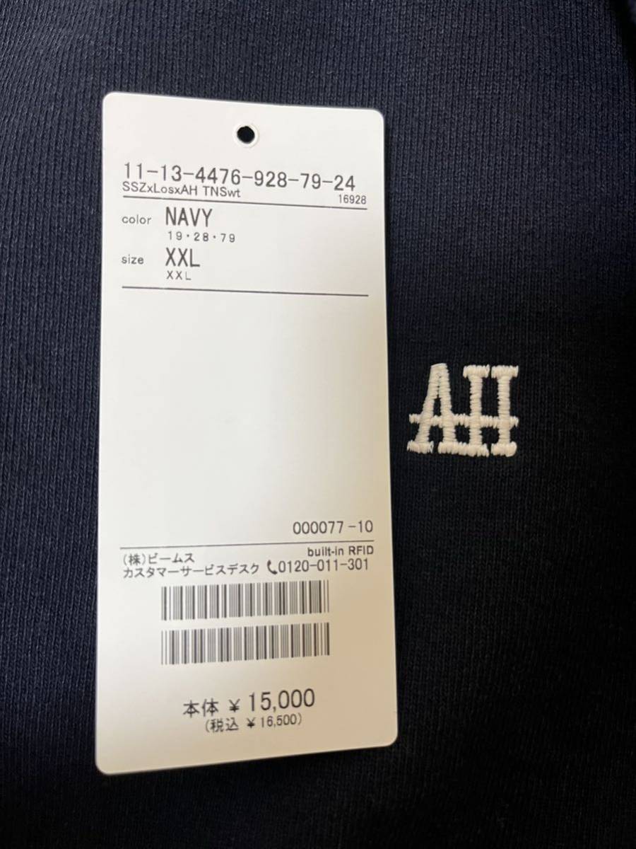 SSZ A.H LOS ANGELES APPAREL SWEAT NAVY サイズXXL スウェットセット 
