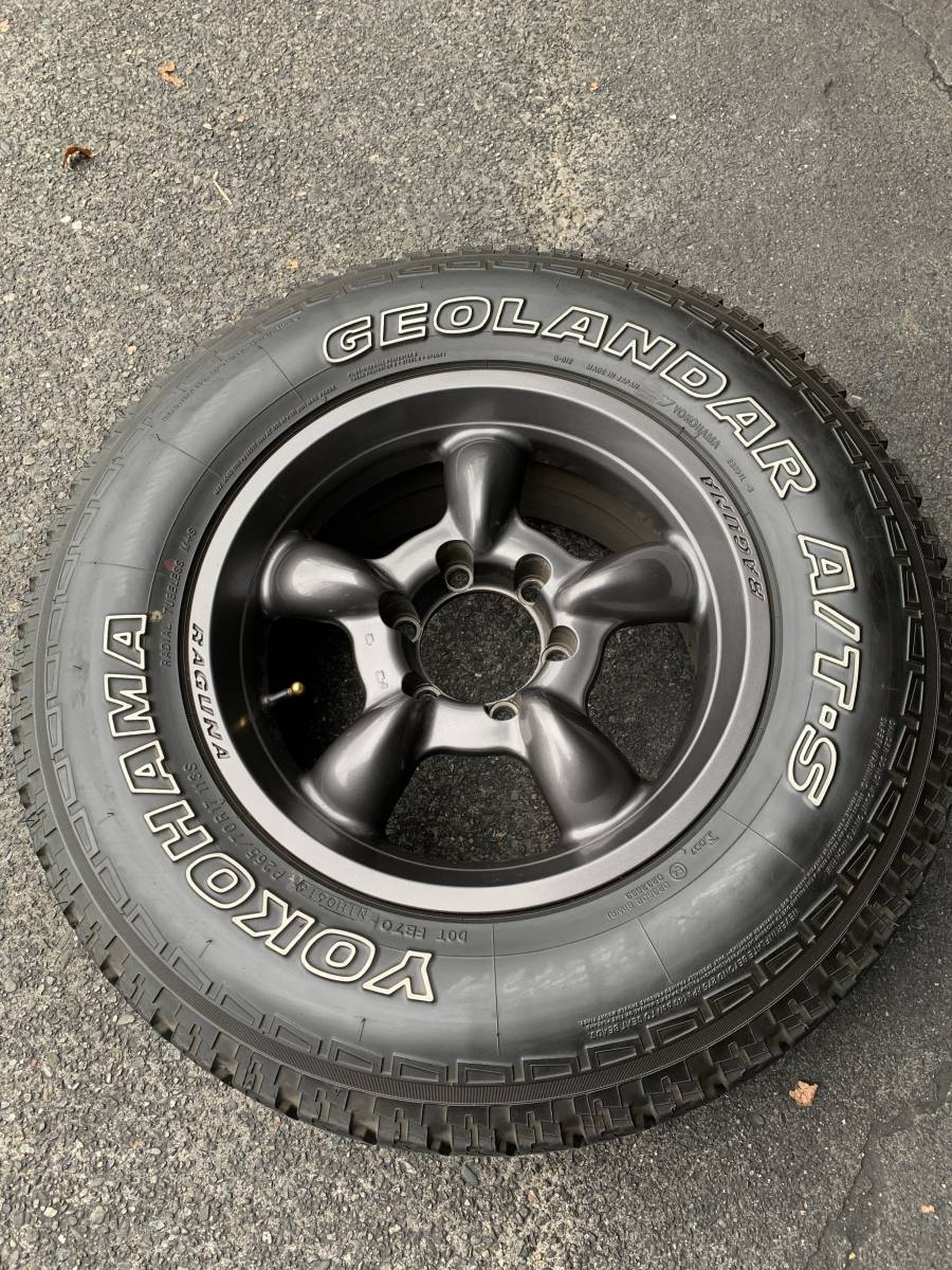 FJクルーザー RAGUNA JYDO17インチ ジオランダーA/T-S G-012 265 