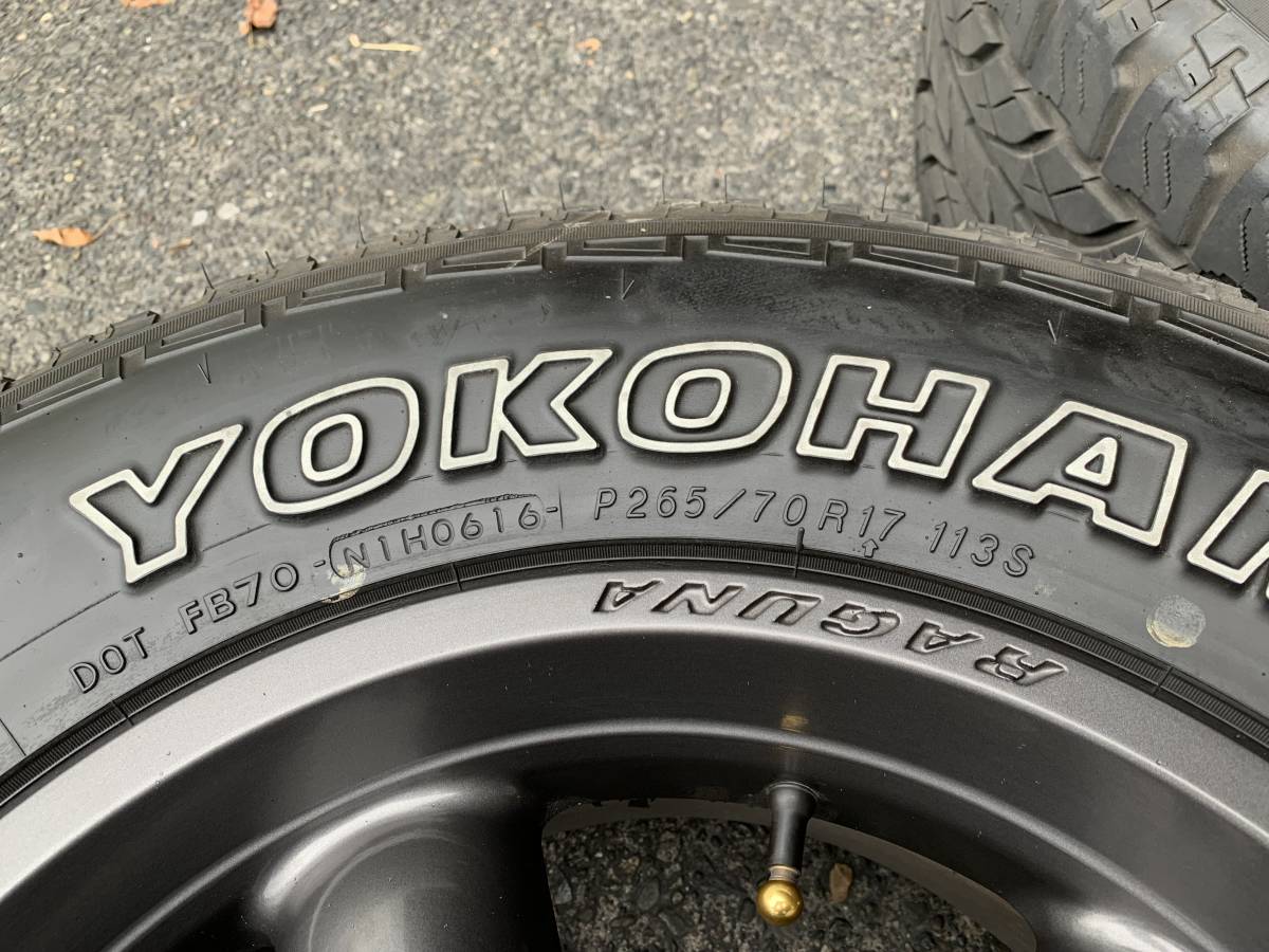 FJクルーザー RAGUNA JYDO17インチ ジオランダーA/T-S G-012 265 