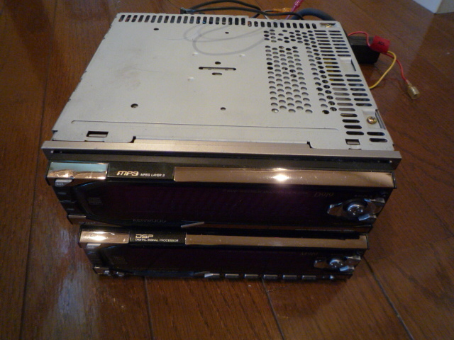 KENWOODケンウッドM919 D919 DSP CD＋MDデッキ スペアナ グライコ 動作