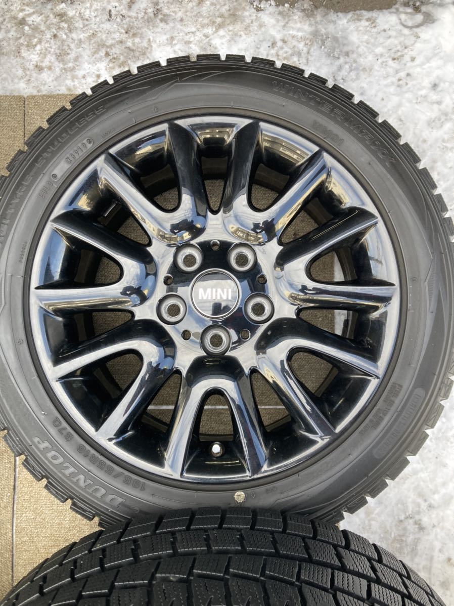 MINI ミニ BMW F56 純正 ビクトリースポーク495 ブラック アルミ 