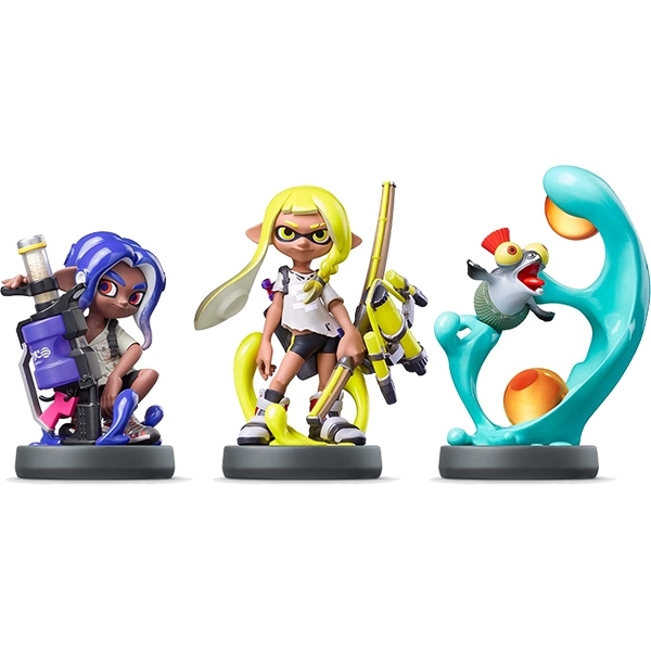 新品未開封 スプラトゥーン3 amiibo アミーボ トリプルセット インク