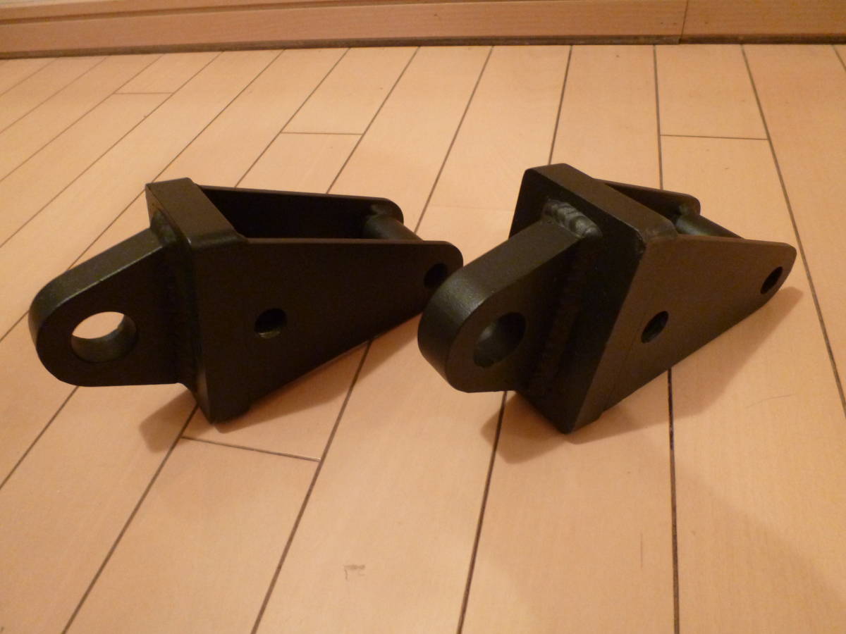 JEEP JK ラングラー EVO MFG リア D-リング マウント EVO Manufacturing EVO-1083B Rear D-Ring Mounts for 07-18 Jeep Wrangler JK 