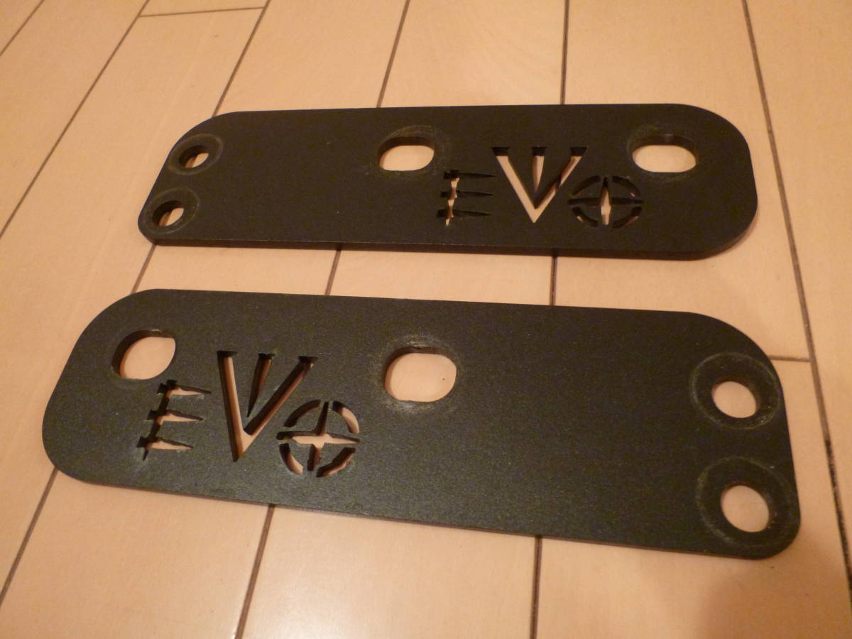 JEEP JK ラングラー EVO MFG リア D-リング マウント EVO Manufacturing EVO-1083B Rear D-Ring Mounts for 07-18 Jeep Wrangler JK 
