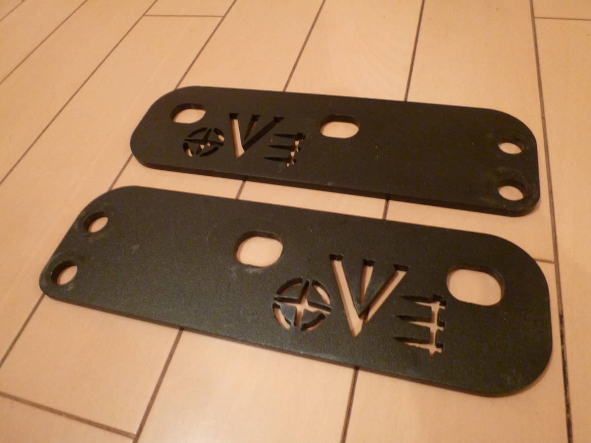 JEEP JK ラングラー EVO MFG リア D-リング マウント EVO Manufacturing EVO-1083B Rear D-Ring Mounts for 07-18 Jeep Wrangler JK 