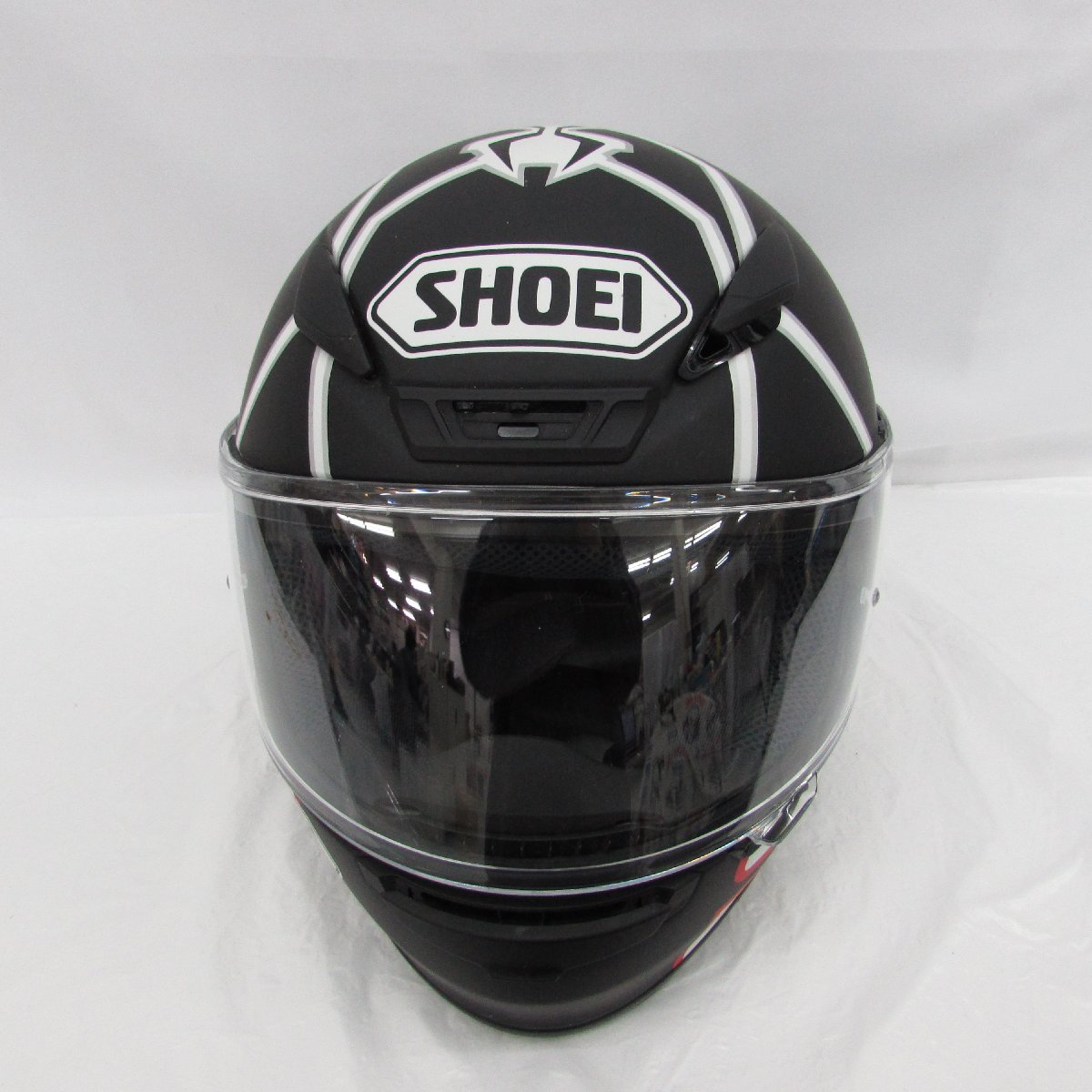 中古品】SHOEI ショウエイ フルフェイスヘルメット Z-7 MARQUEZ BLACK 