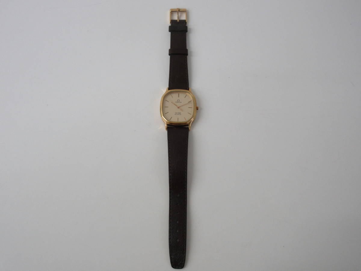 動作未確認 OMEGA オメガ DeVille デヴィル デビル 1336 クォーツ