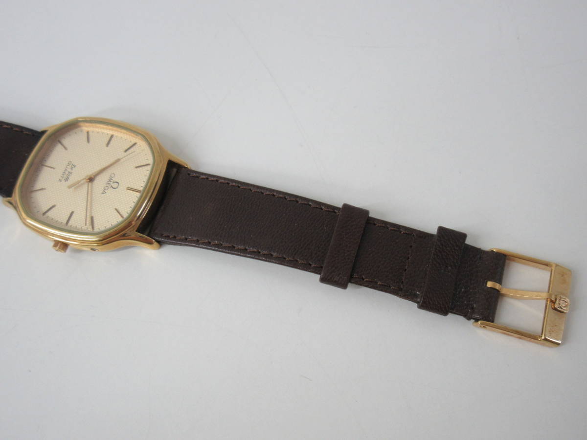 動作未確認 OMEGA オメガ DeVille デヴィル デビル 1336 クォーツ