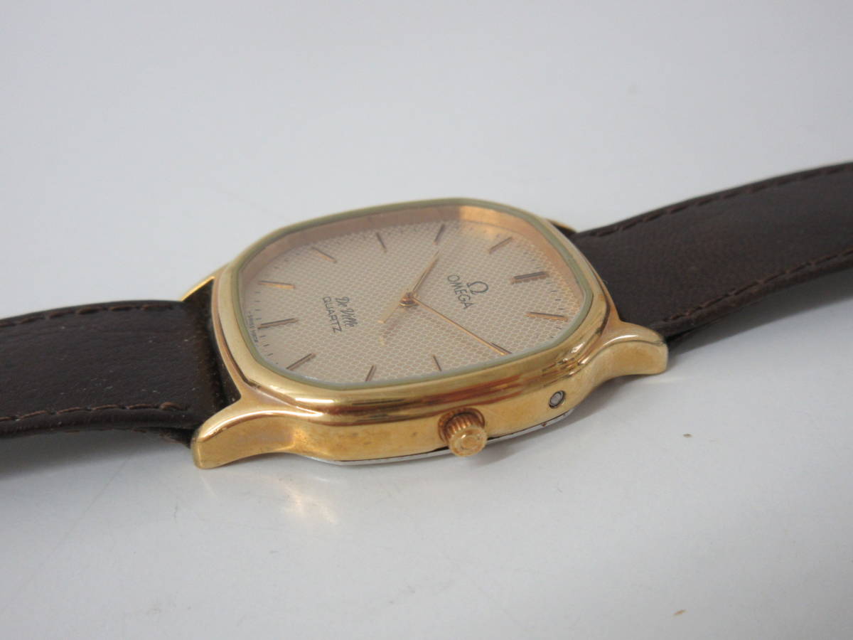 動作未確認 OMEGA オメガ DeVille デヴィル デビル 1336 クォーツ