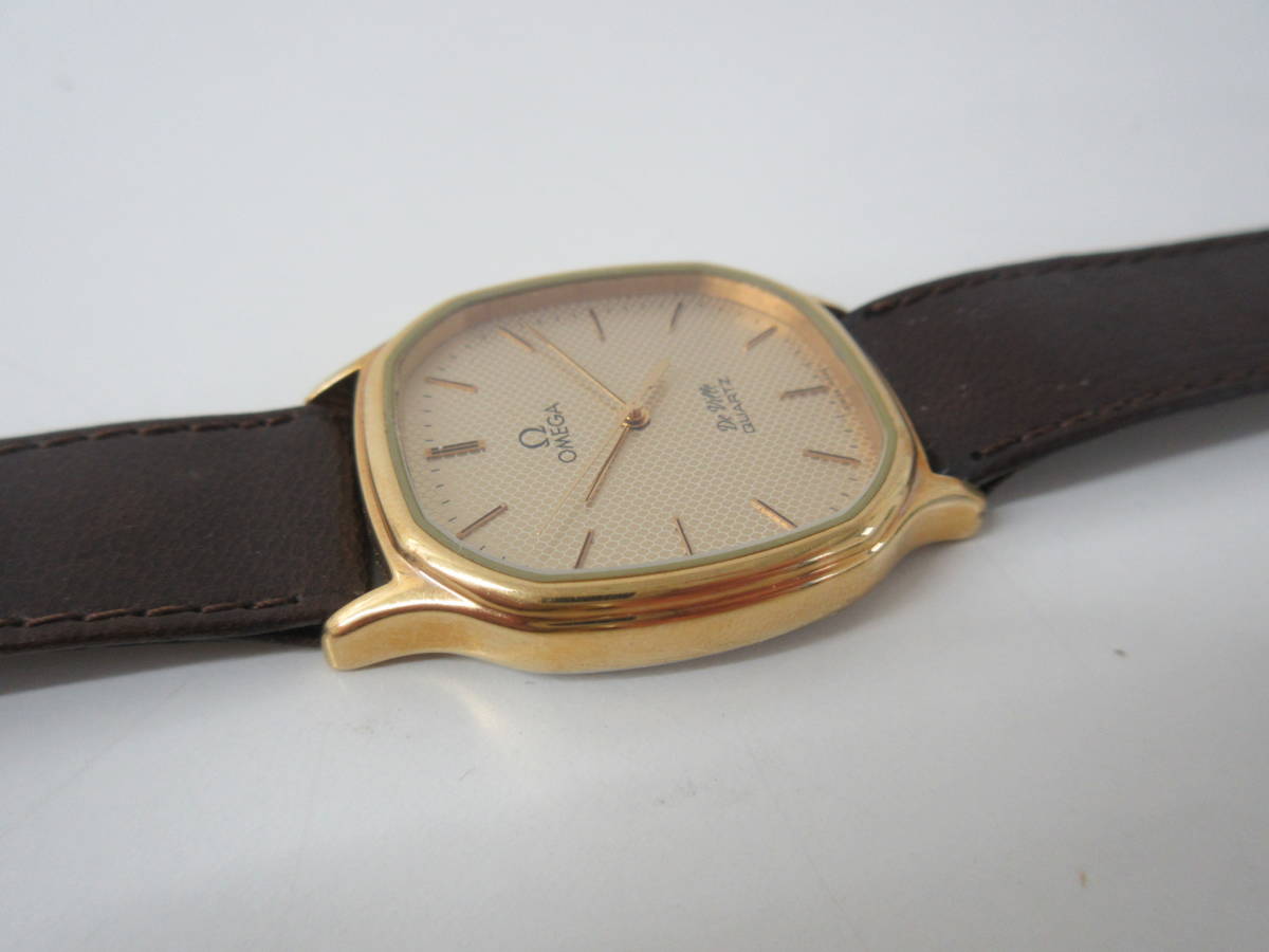 動作未確認 OMEGA オメガ DeVille デヴィル デビル 1336 クォーツ