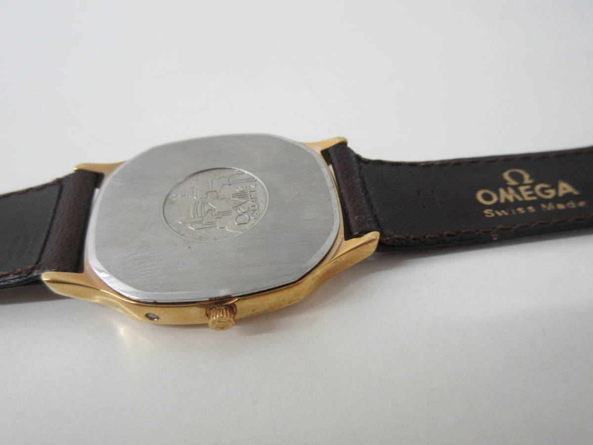 動作未確認 OMEGA オメガ DeVille デヴィル デビル 1336 クォーツ