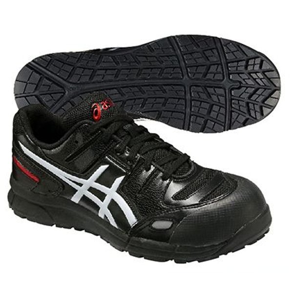 爆買い，限定SALE asics アシックス 安全靴 ウィンジョブ CP103 WIDE ブラック／ホワイト 27cm FCP103-9001(27.0cm)｜売買されたオークション情報、yahooの商品情報をアーカイブ公開 - オークファン 27.0cm