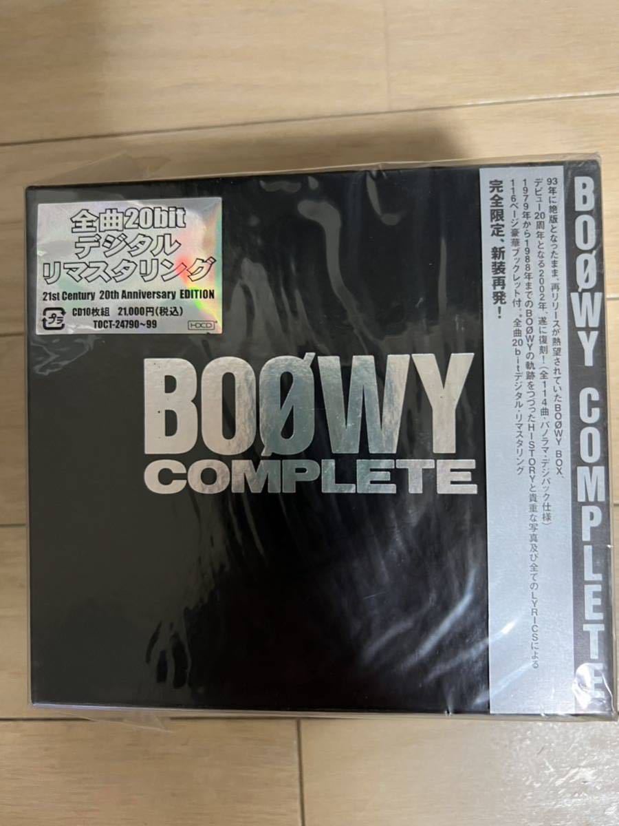 BOOWY COMPLETE 21st Century 20th Anniversary Edition BOOWY