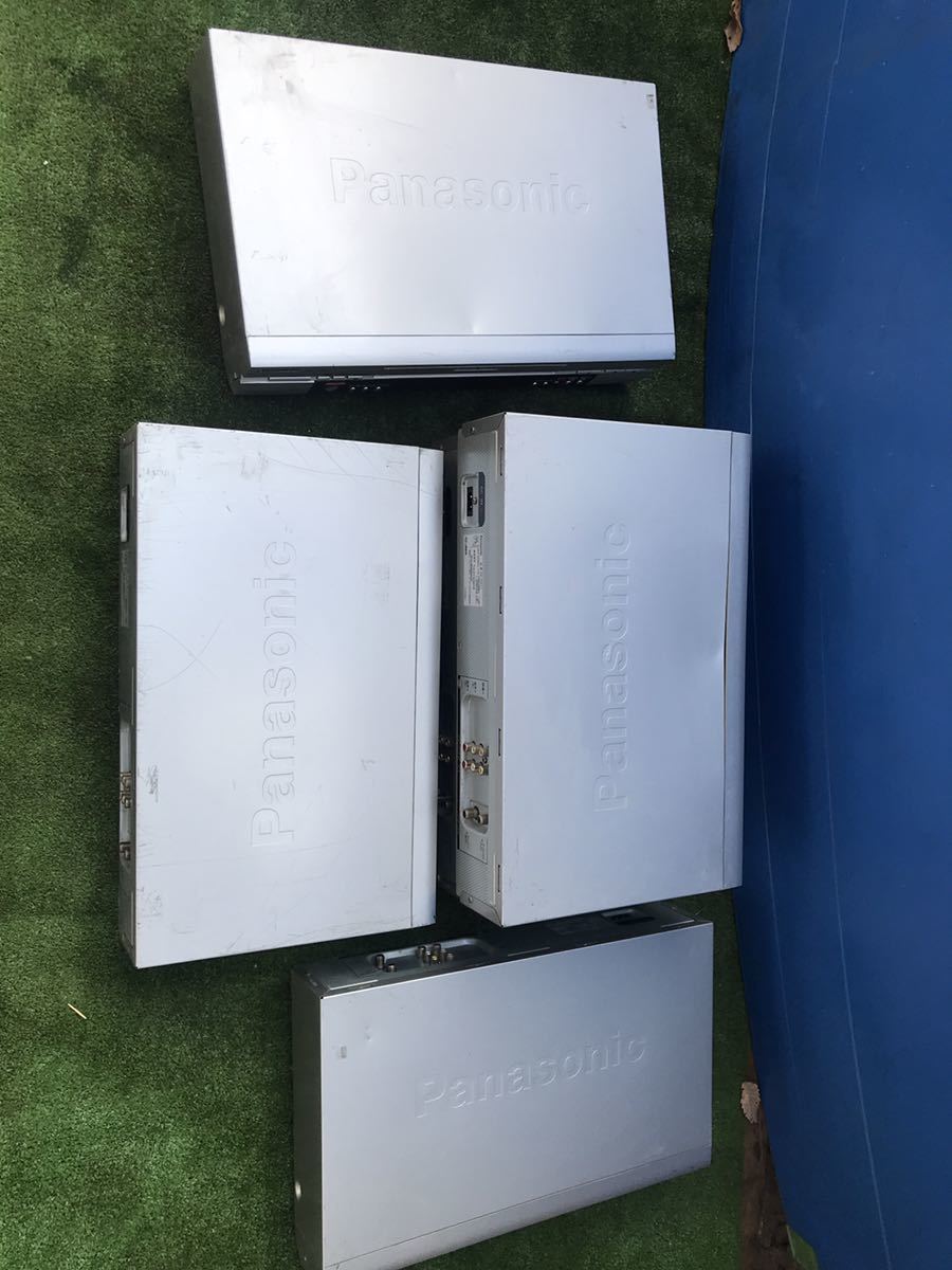 Panasonic◇HDD搭載VHS一体型ハイビジョンDVDレコーダー DMR-XW41V◇A4236