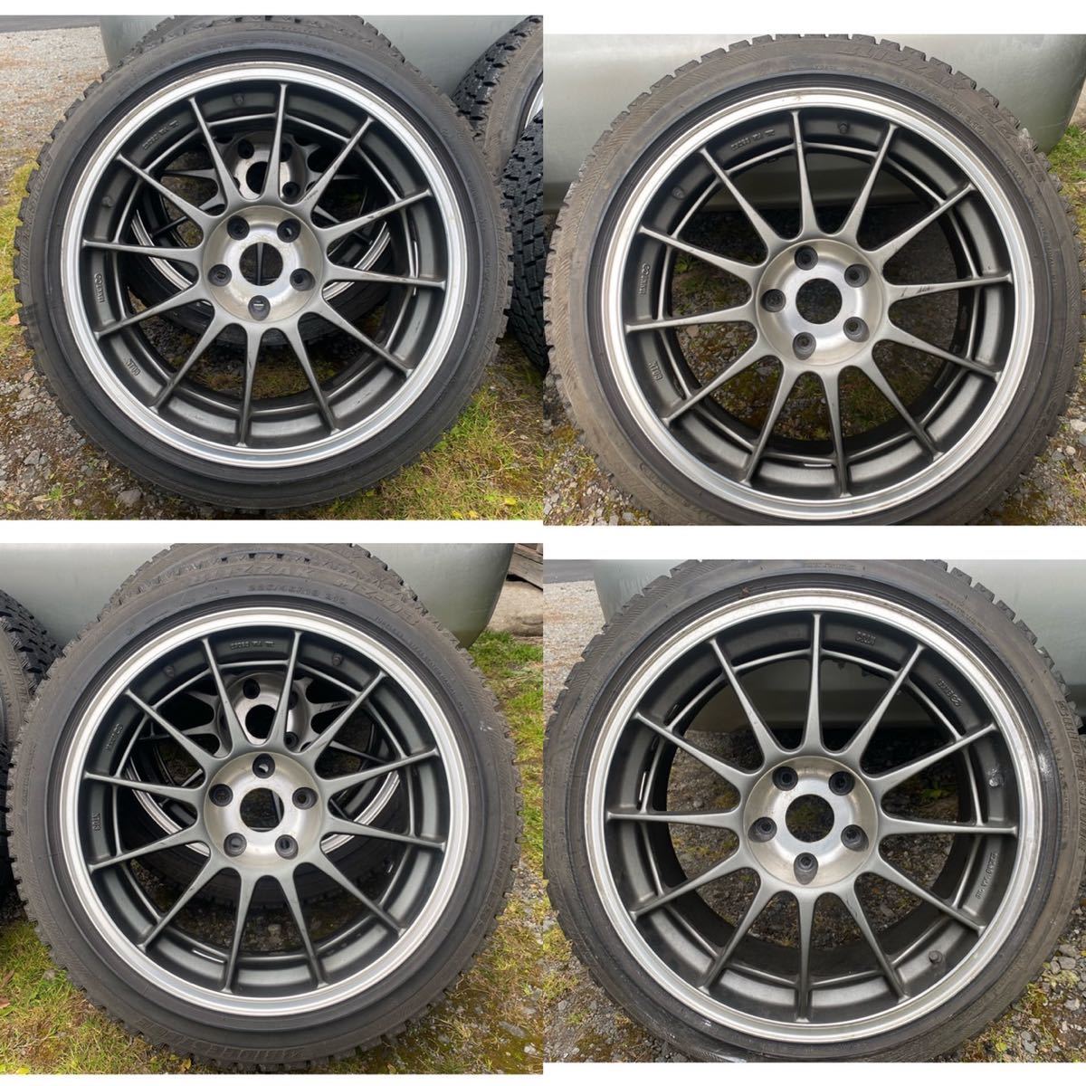 エンケイ RPF1 18インチ 9j ＋35 4本 | 18インチ RPF1 AGH30W アルミ 