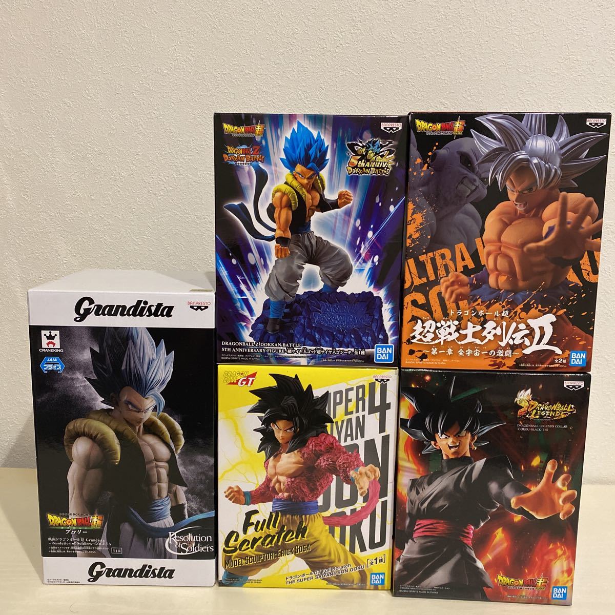 未開封孫悟空 ドラゴンボール 悟空ブラック グランディスタ