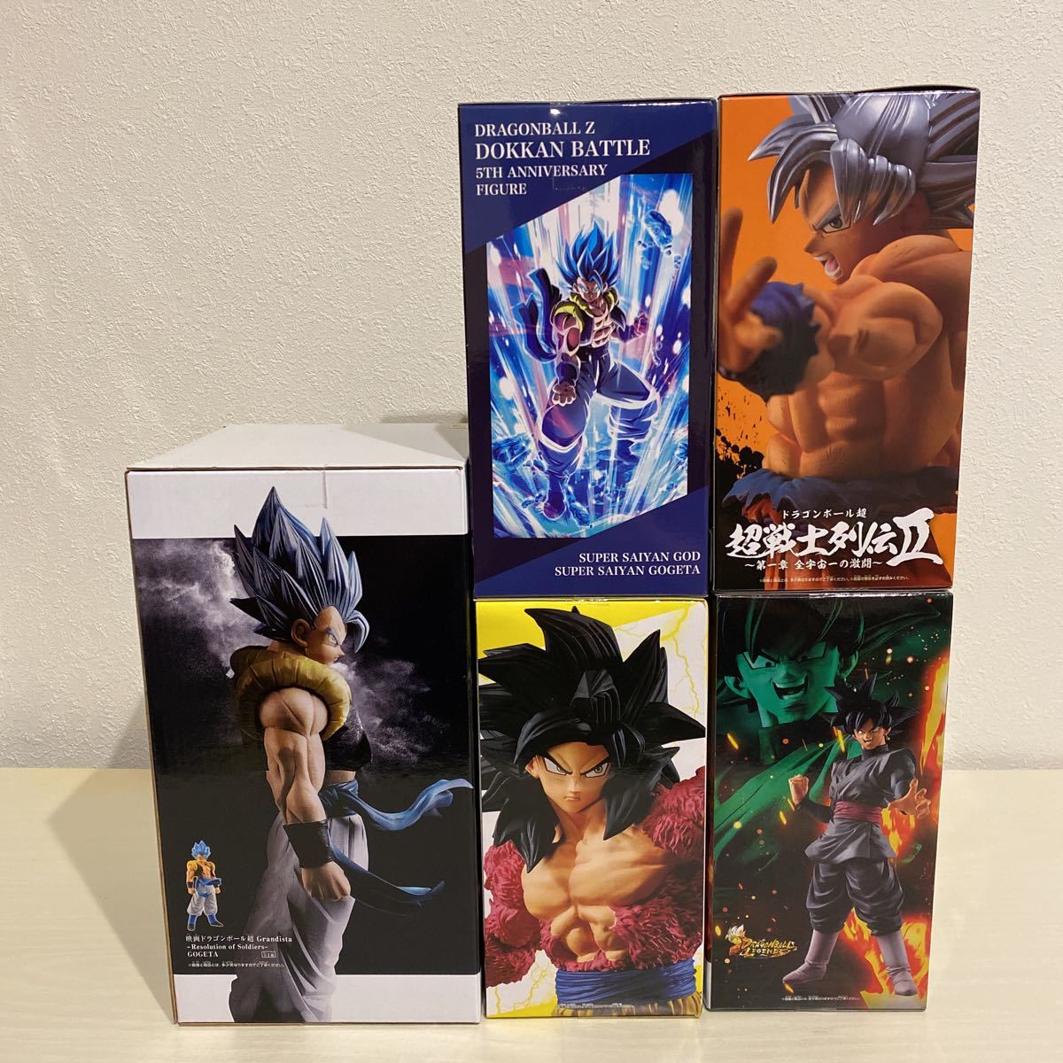 未開封】孫悟空 ドラゴンボール 悟空ブラック グランディスタ 
