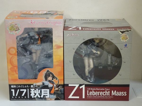 【高品質，格安】 #k29 梱120 艦これ マックスファクトリー Z1 レーベレヒト マース 1/8 ファニーナイツ 秋月 1/7 2点セット(コミック、アニメ)｜売買されたオークション情報、yahooの商品情報をアーカイブ公開 - オ その他
