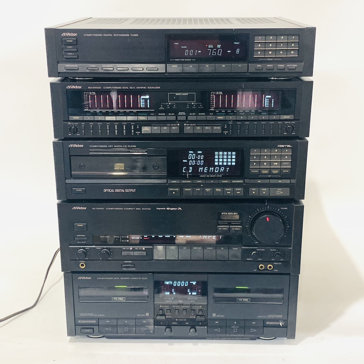 A2089】動作確認済 Victor ビクター DC-Z9000 システムコンポ (AX