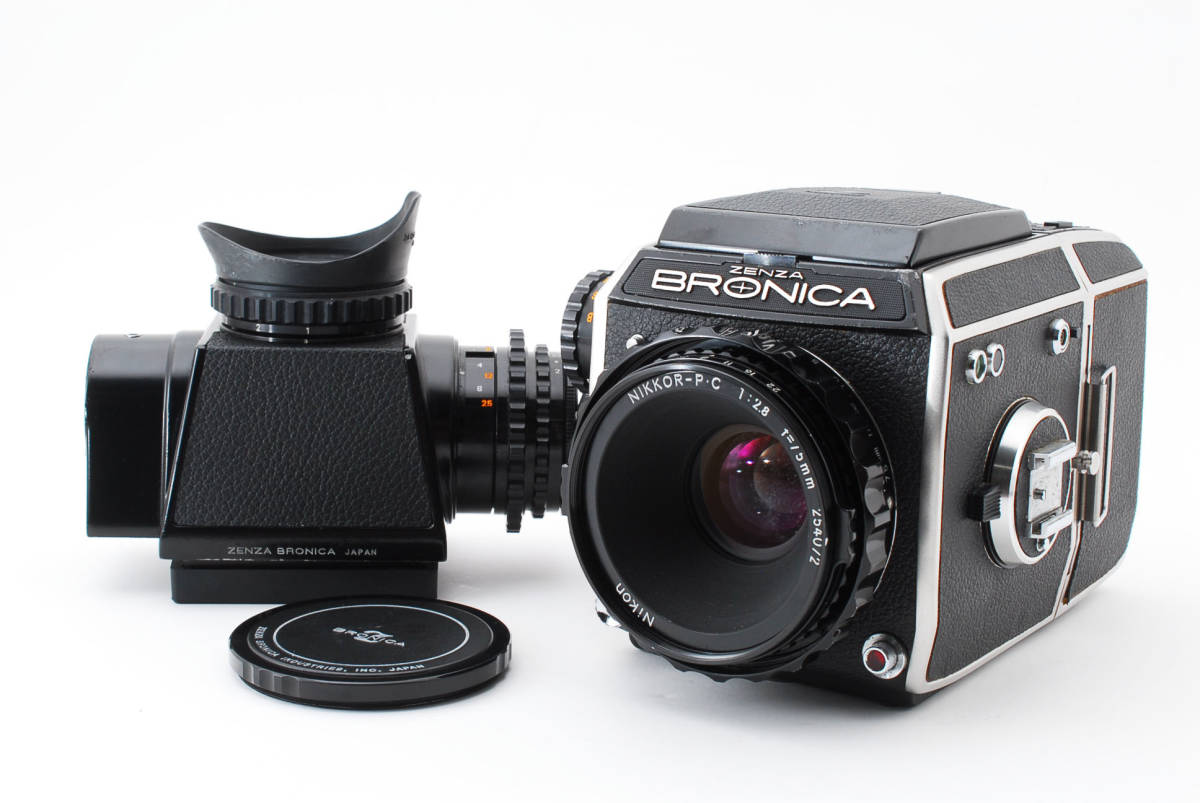 ゼンザブロニカ Zenza Bronica EC + Nikkor P.C 75mm F2.8 #1925Y2NV24