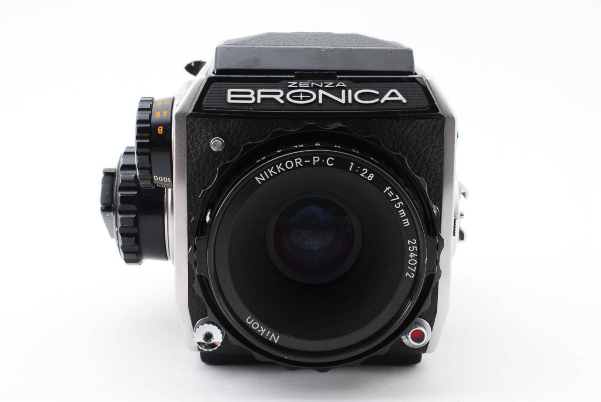 ゼンザブロニカ Zenza Bronica EC + Nikkor P.C 75mm F2.8 #1925Y2NV24