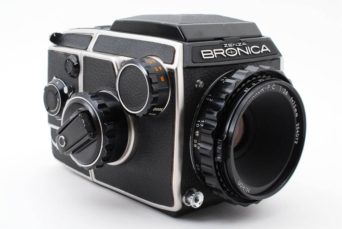 ゼンザブロニカ Zenza Bronica EC + Nikkor P.C 75mm F2.8 #1925Y2NV24